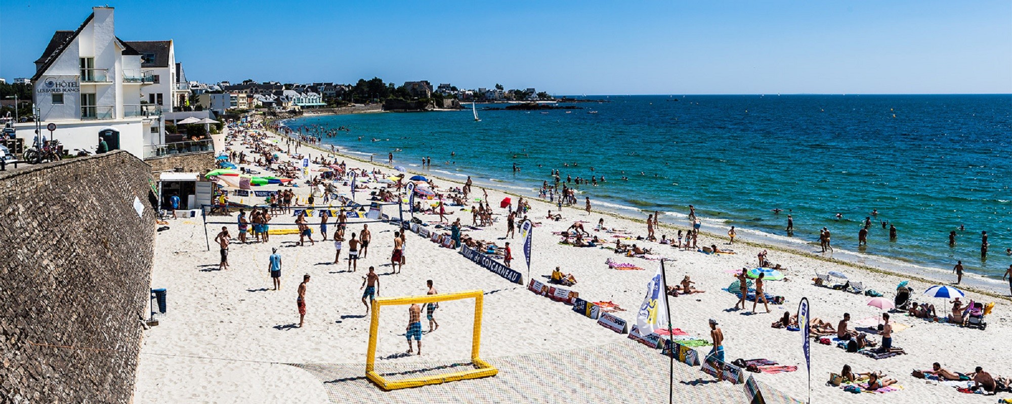 Plage des Sables Blanc Concarneau