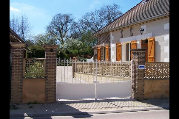 L'entrée du gîte