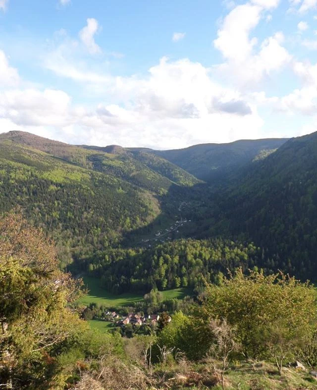 Vue sur la vallée