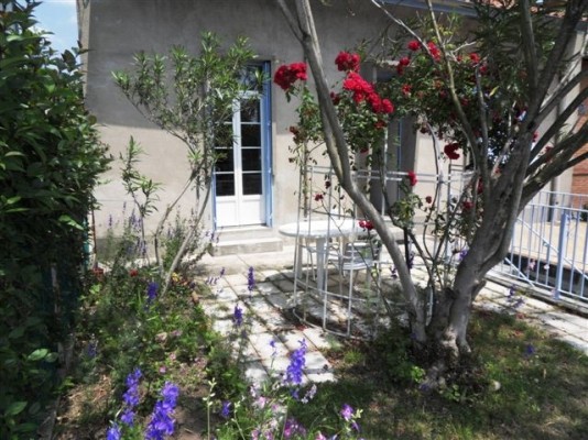 Terrasse devant cuisine