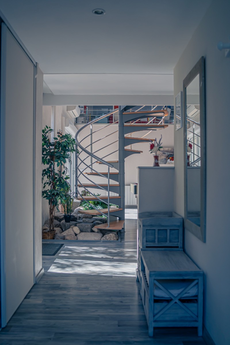entrée villa