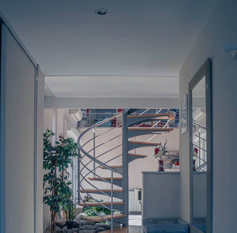 entrée villa