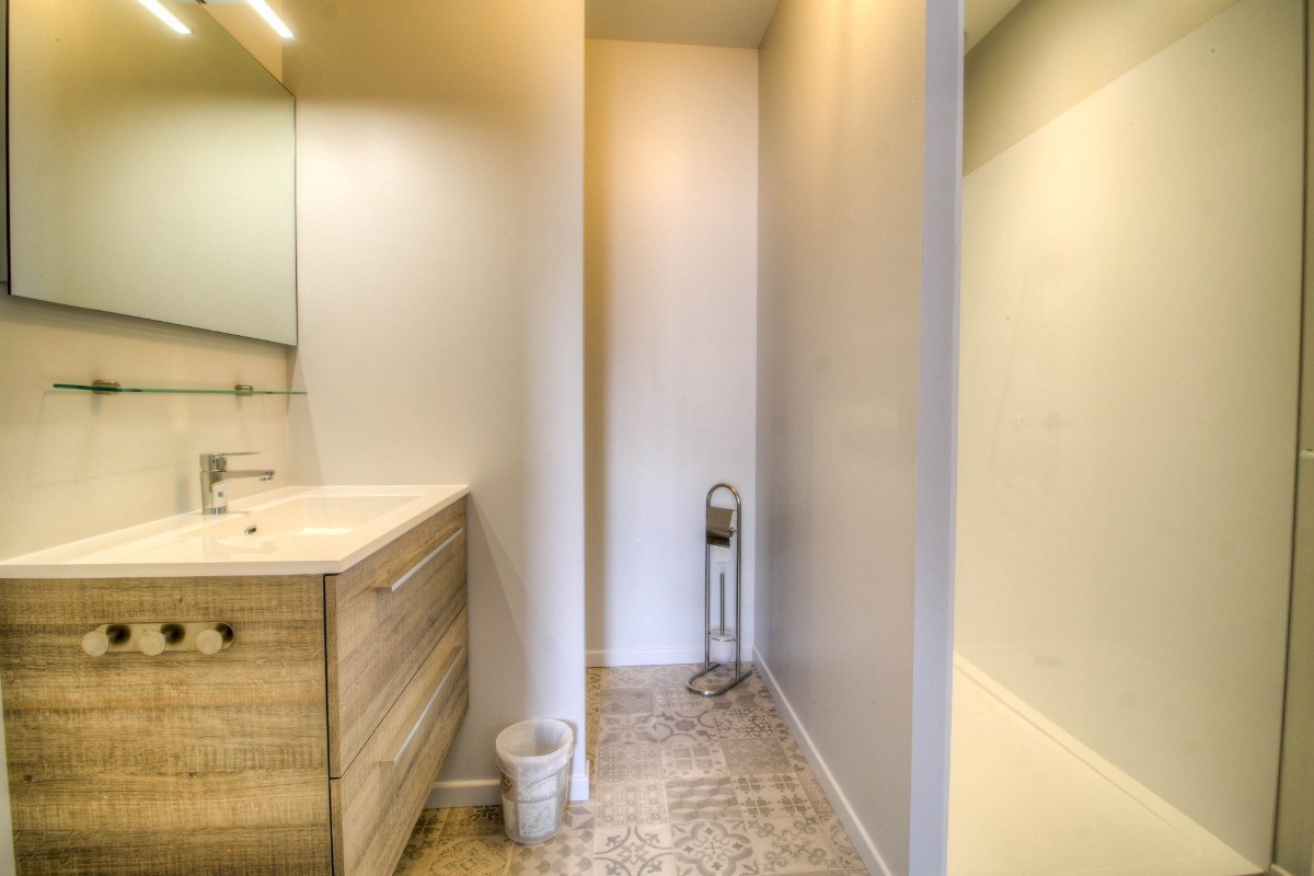 Salle d'eau privative à la chambre 1