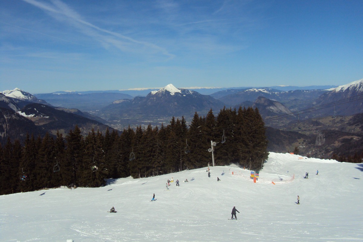 arrivée télécabine