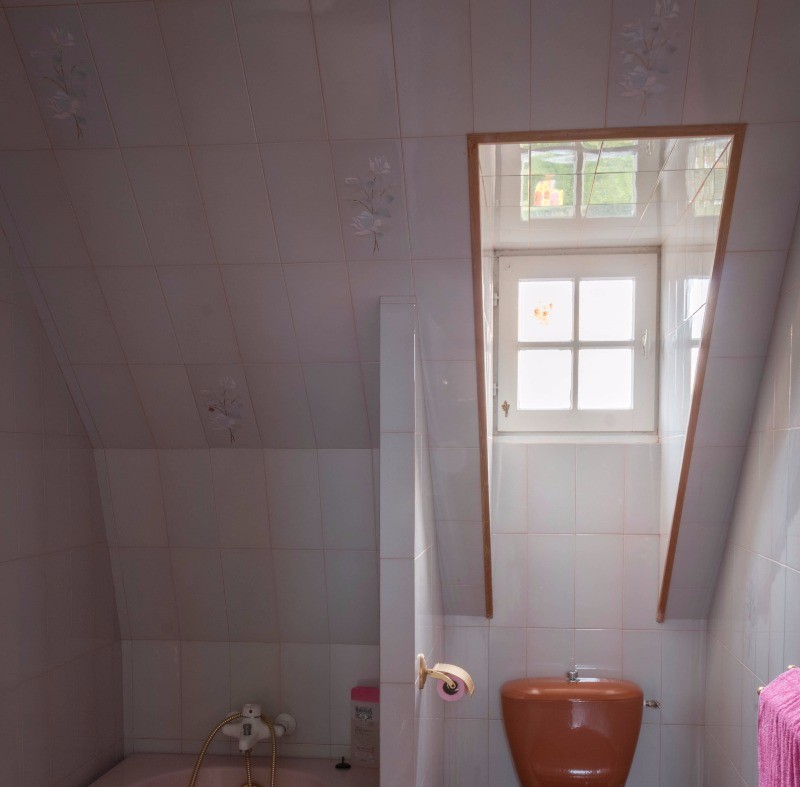 Salle de bain à l'étage avec WC