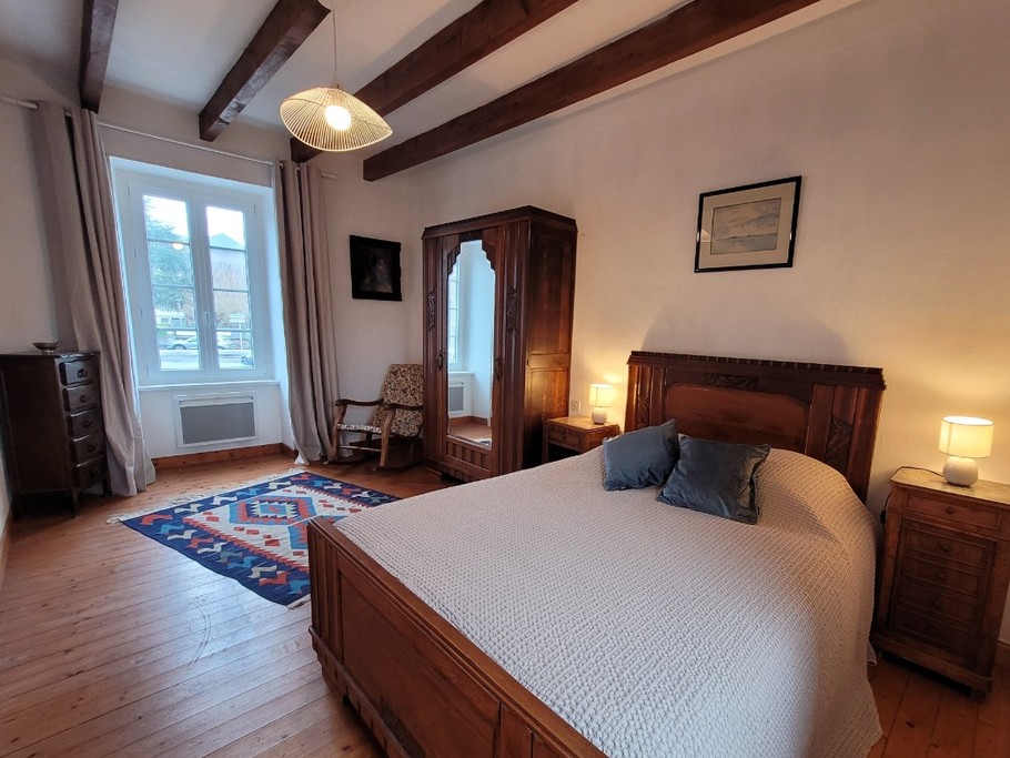 Chambre - LE MILIN DU, DE 4 A 5 PERSONNES - AU COEUR VILLAGE DE GOUAREC ENTRE LE MORBIHAN ET LES CÔTES D'ARMOR - BRETAGNE -