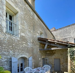 Terrasse privée du gite Rosa