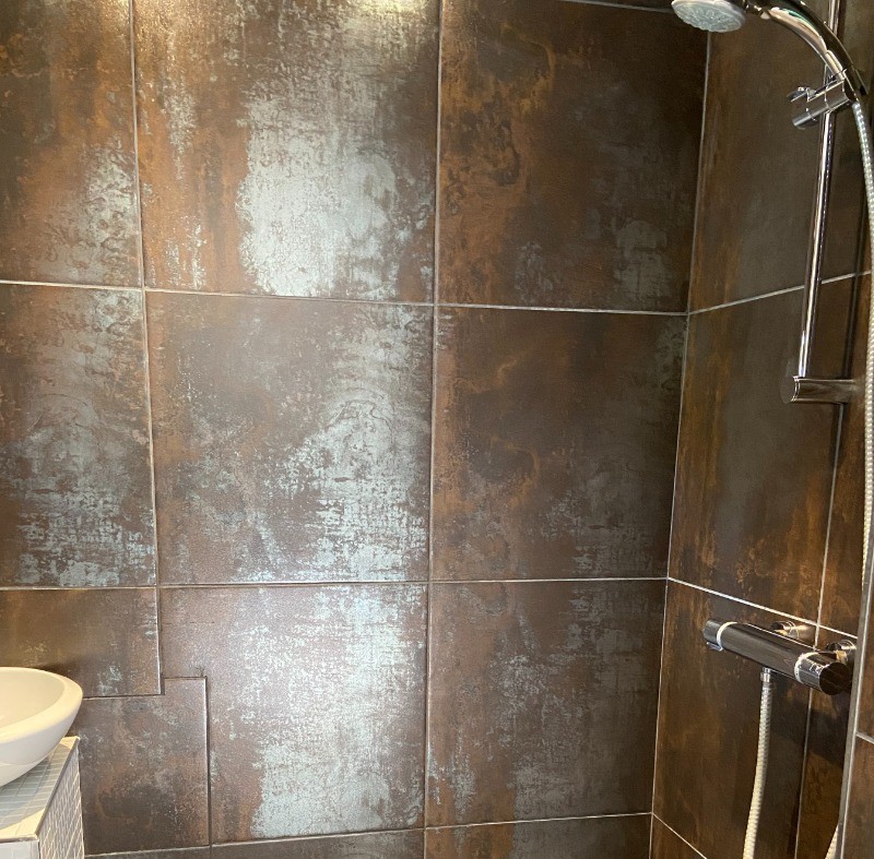 Douche à l'italienne