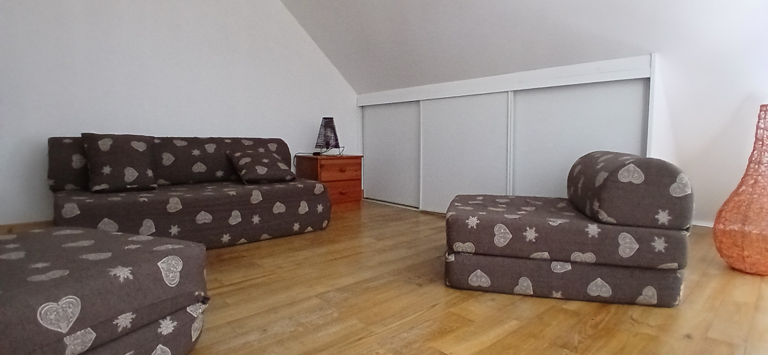 Etang de Farges, Saint Germain près Herment, Chalet vert - Mezzanine