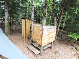 Tente du Trappeur - Les Cabanes du Lac de Pierre Percée