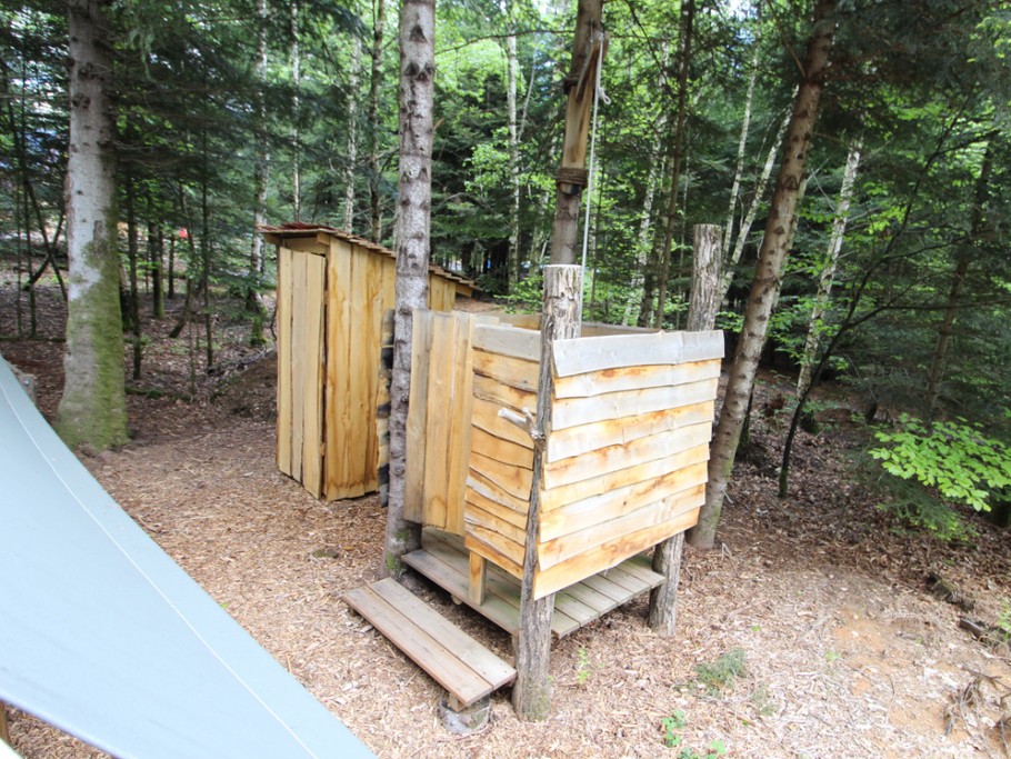 Tente du Trappeur - Les Cabanes du Lac de Pierre Percée