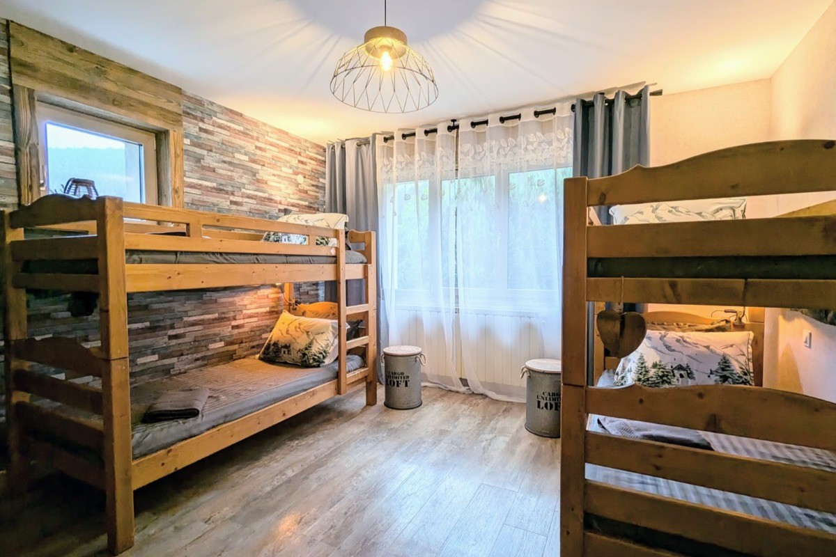 Chambre 2 idéale pour les enfants - Gîte Le Vertbruche