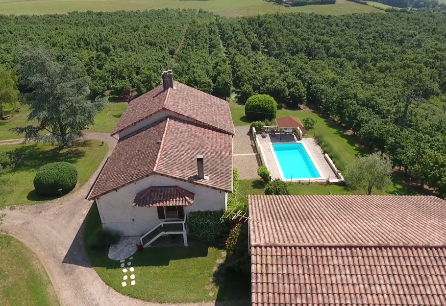 Vue depuis un drone