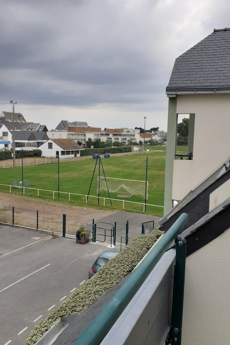 Vue du balcon.