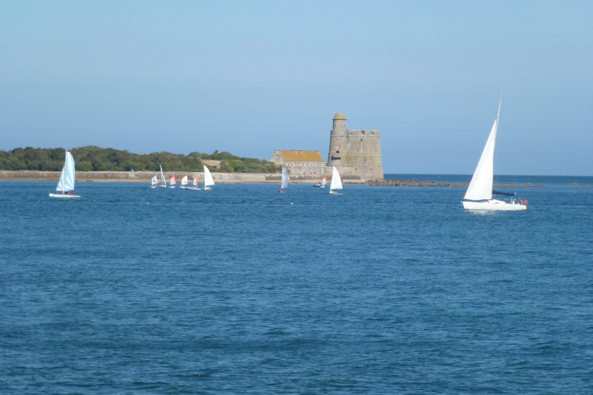 Voile à St Vaast (Ile Tatihou)