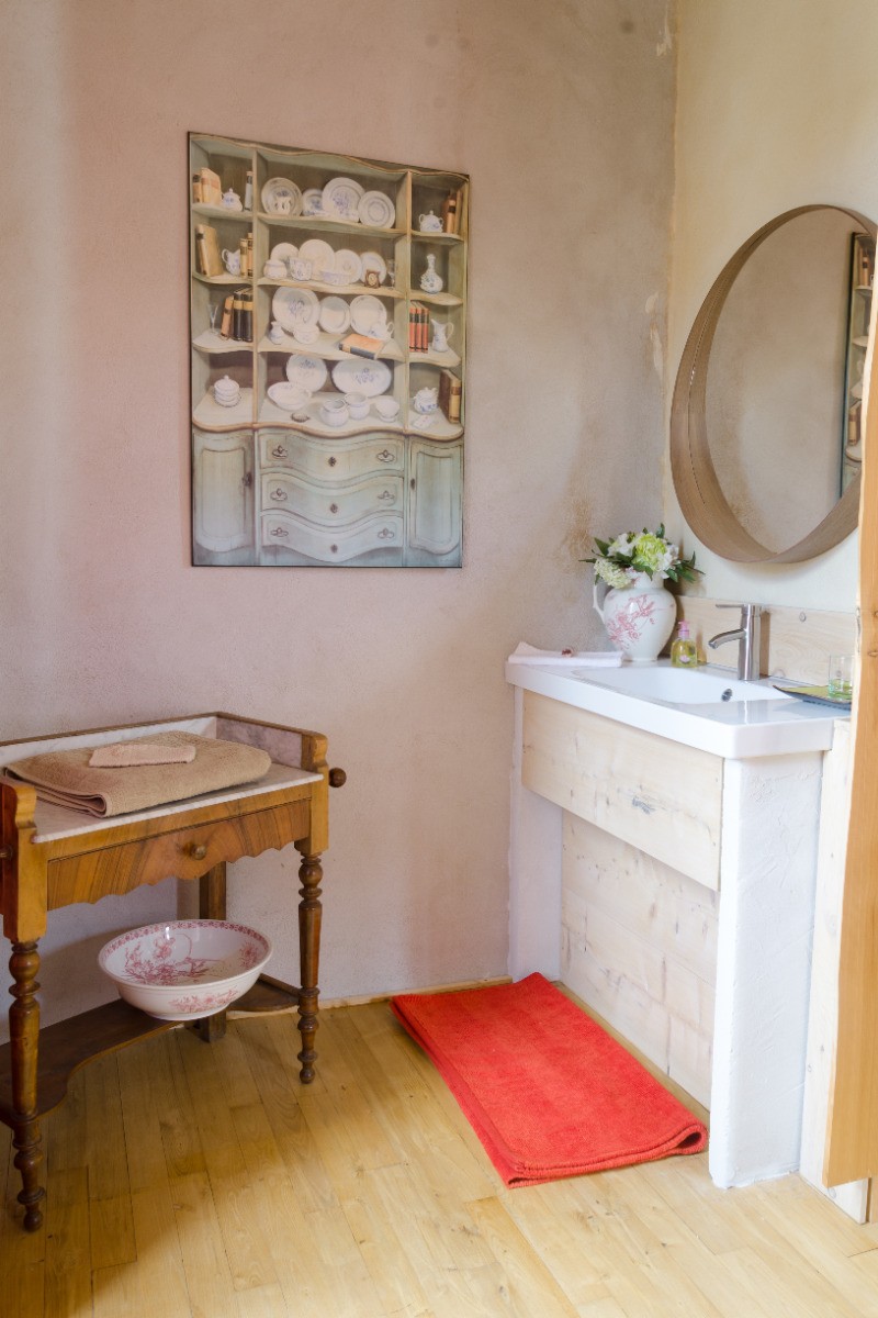 coin "eau" chambre Fil de Soie