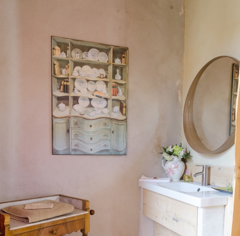 coin "eau" chambre Fil de Soie
