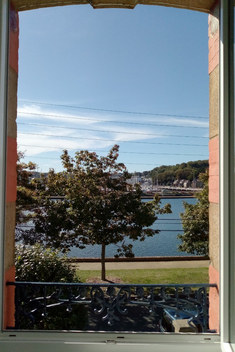 Vue de la Chambre 1 (Côté lac).