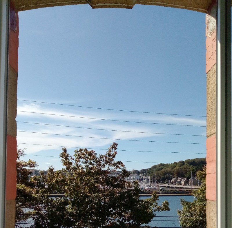 Vue de la Chambre 1 (Côté lac).