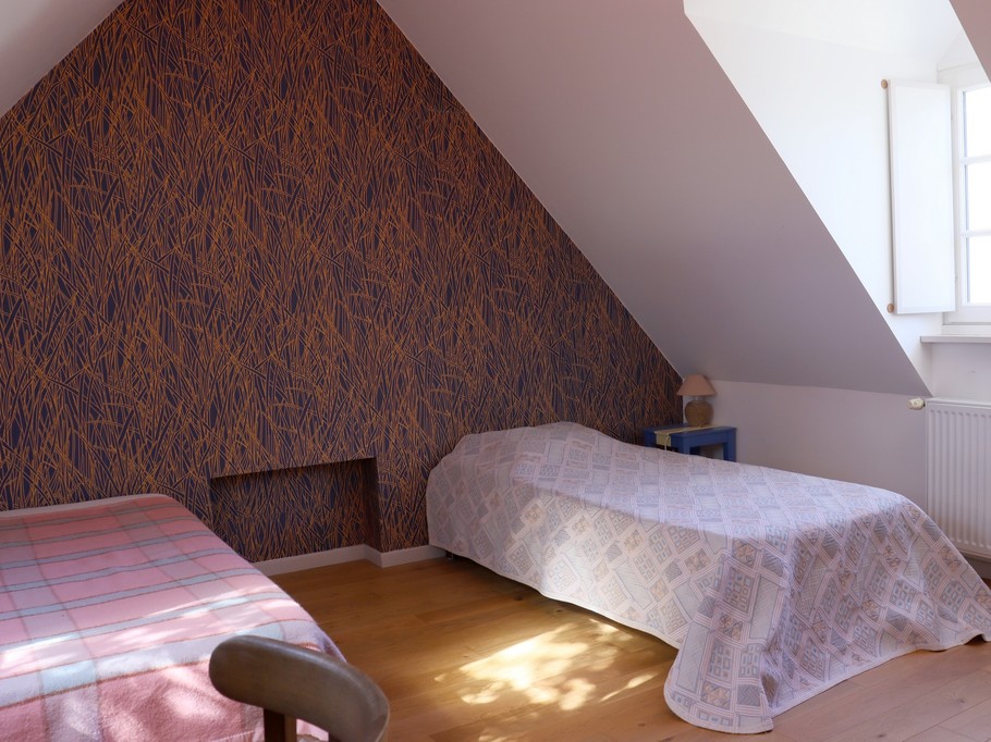 Chambre 2 étage avec 2 lits en 90