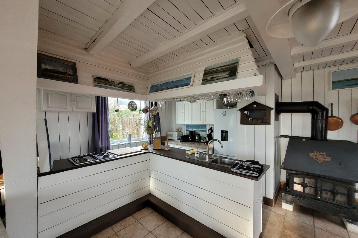 Vue d'ensemble de la cuisine