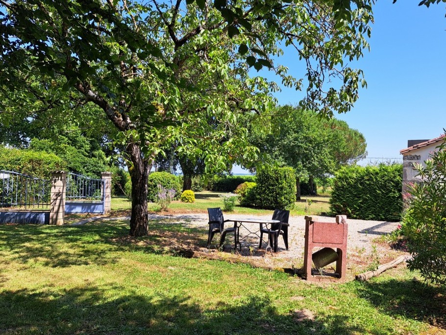 Espace barbecue privatif