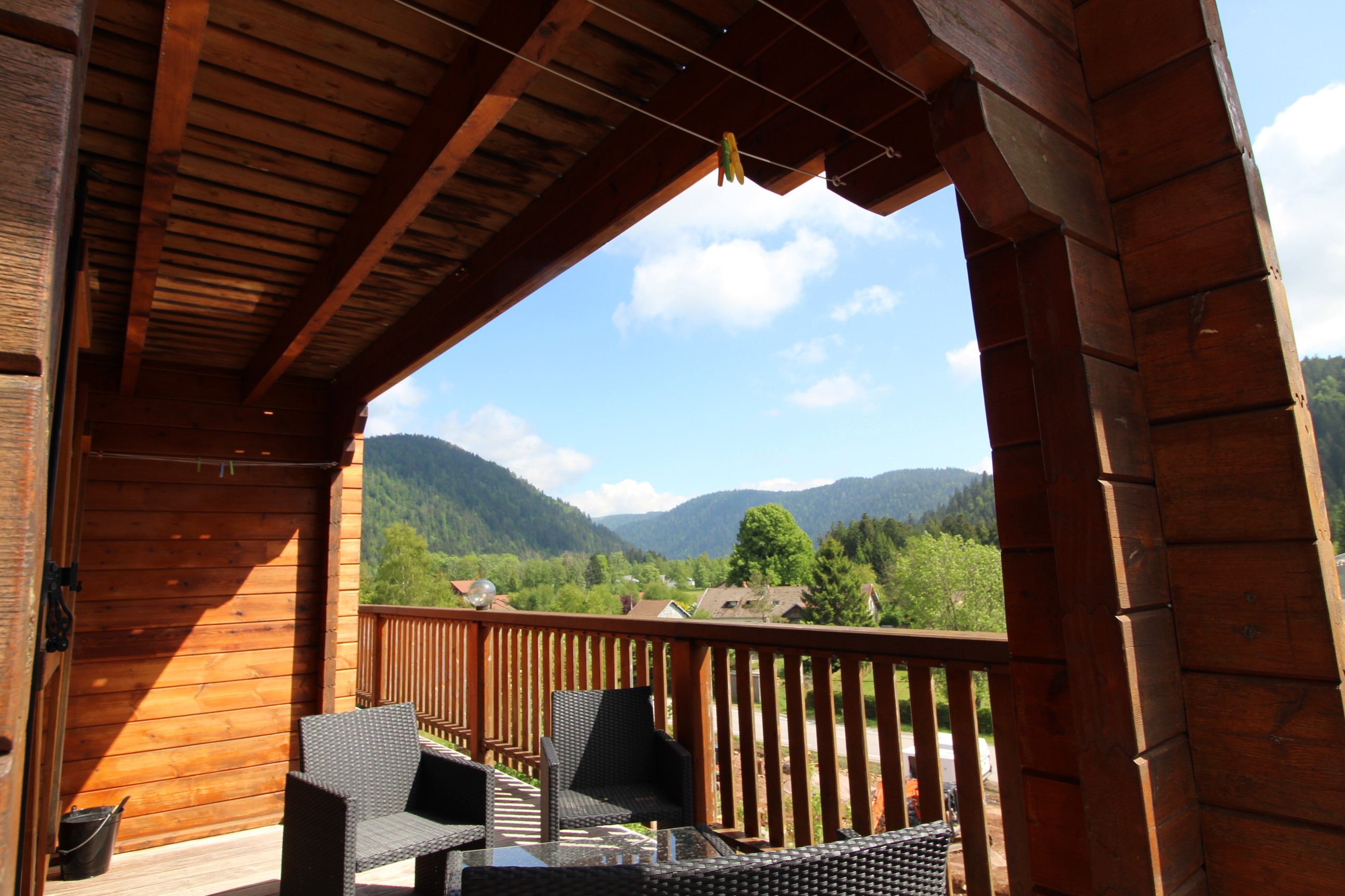 Terrasse  - Chalet des Brimbelles