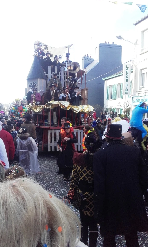 Le carnaval de Granville, inscrit sur la liste du Patrimoine Culturel et Immatériel de L'Humanité par l'Unesco.