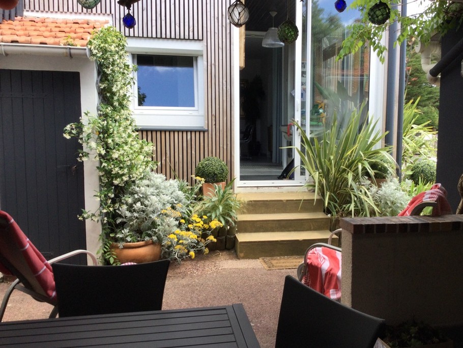 Accès maison entrée