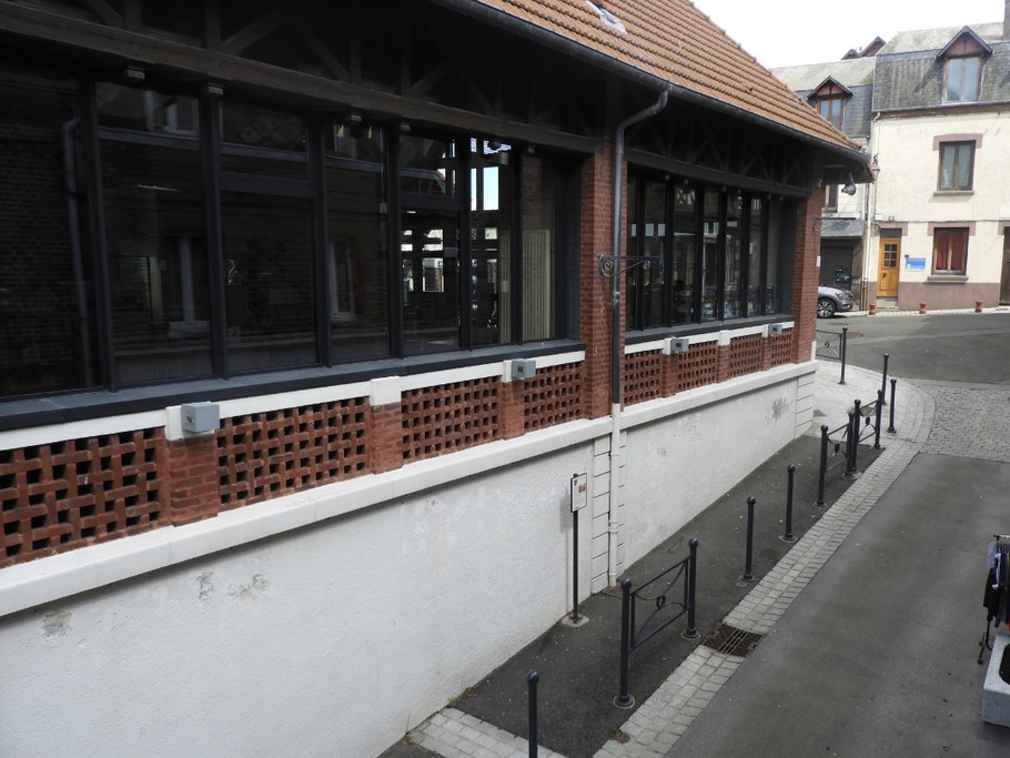 Front view from bedroom 1 (opposite the media library)