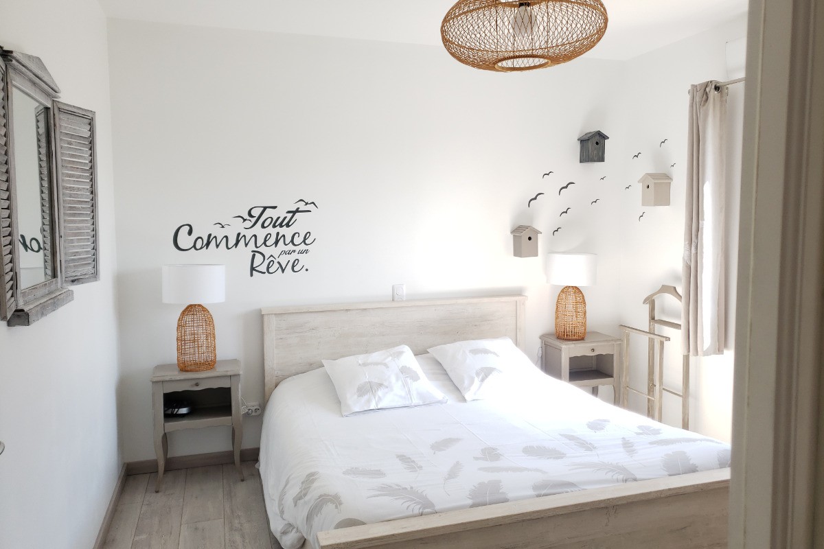 chambre natur'aile
lit de 160cmx200cm