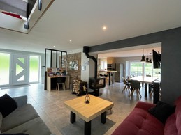 Pièce de vie - L Escale ô Sources