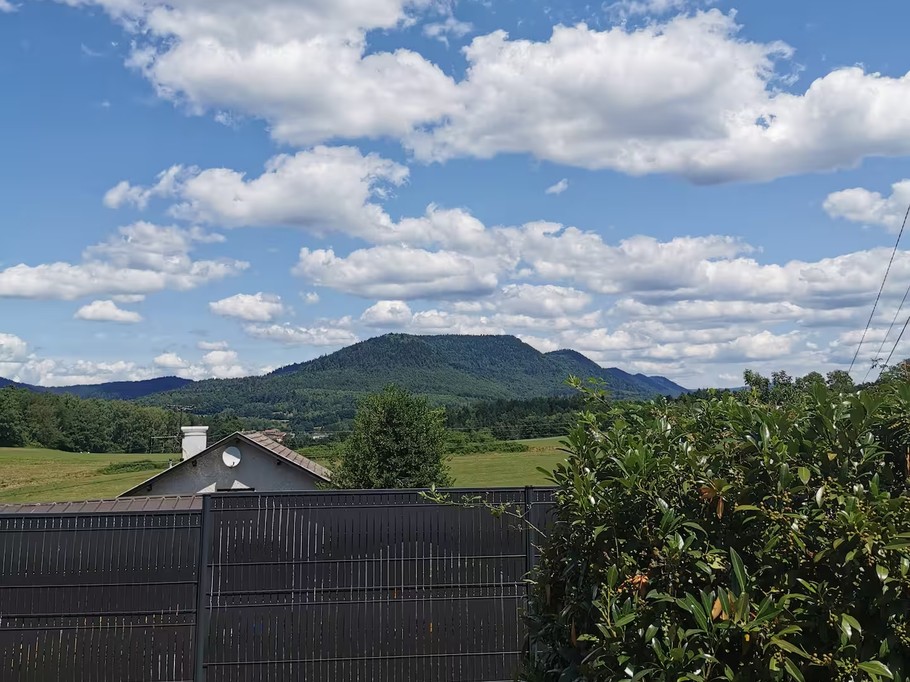 Vue depuis le logement - Gîte l'Ancre Jaune - Moyenmoutier