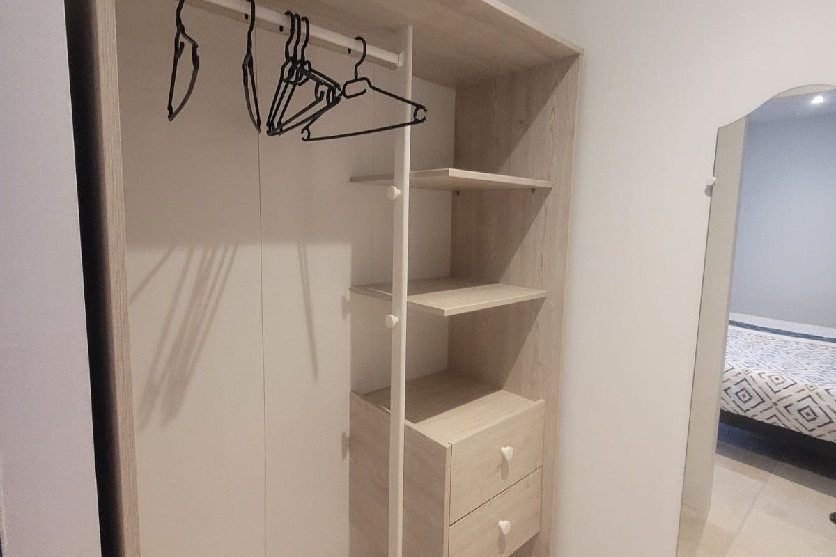 2 cotés dressing pour vous installer confortablement