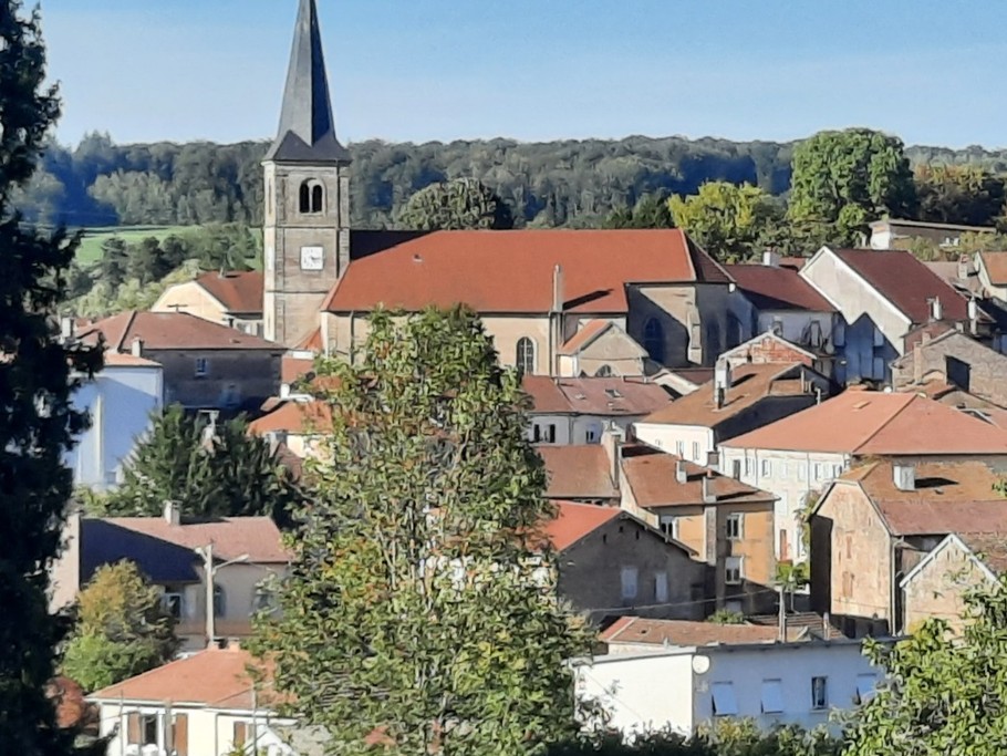Village, station Thermale de Bains les Bains - Le Chanot