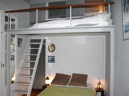 La chambre avec mezzanine