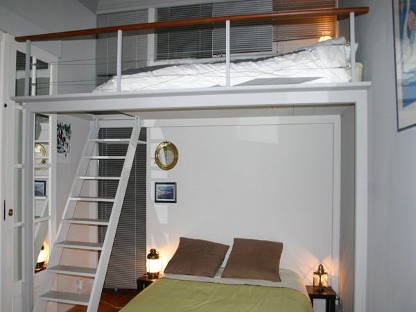 La chambre avec mezzanine