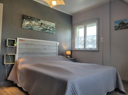 Location de vacances Paimpol, Clévacances, chambre avec lit double 160