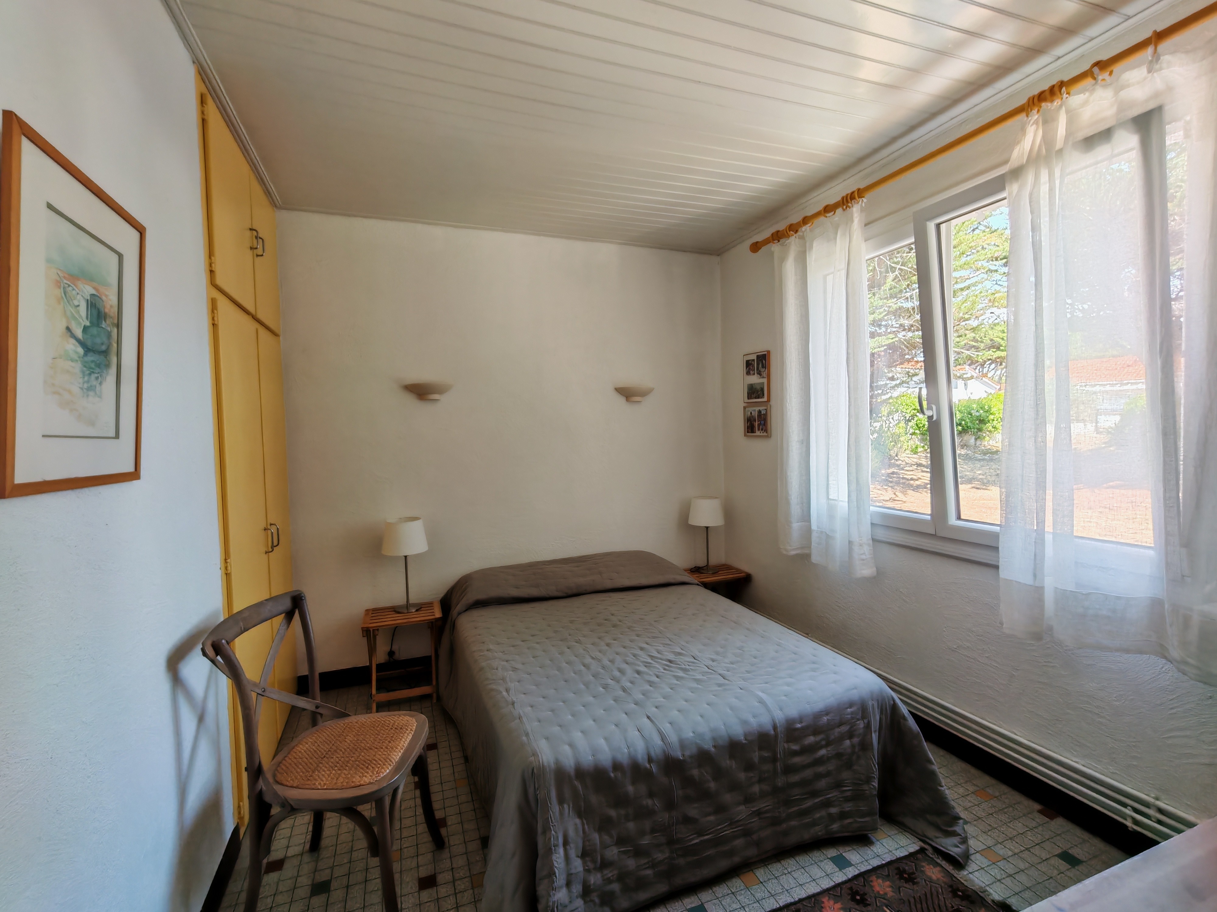 Chambre lit double