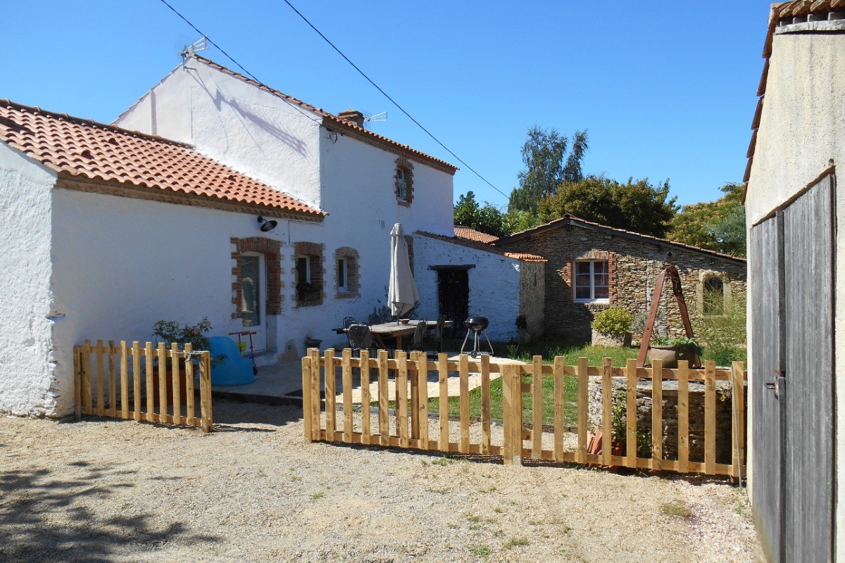 jardin clôturé