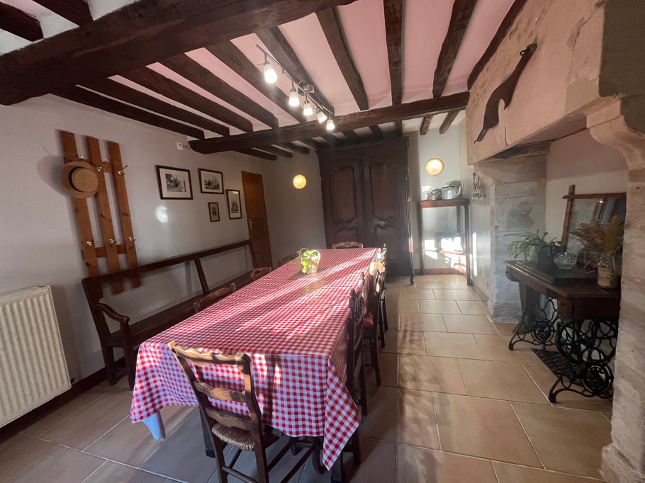 Aure sur mer location de vacances Omaha beach salle à manger