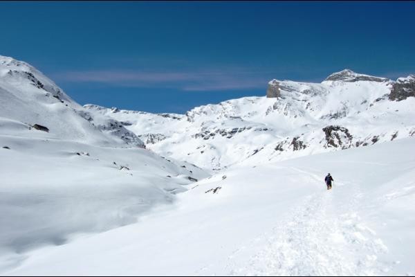 Quel plaisir de chausser les raquettes dans la vallée de Badet