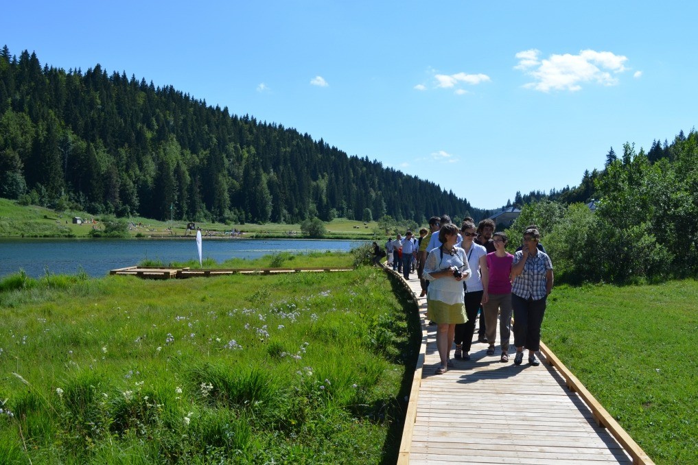 Le lac de Lamoura