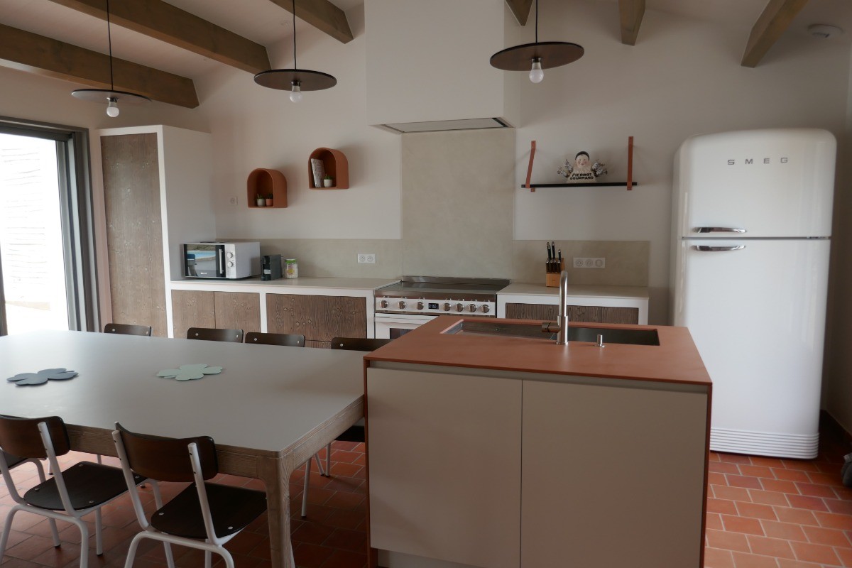 Cuisine ouverte sur le séjour