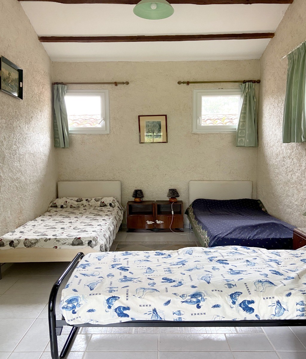 Chambre 3 lits en 90