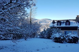 Le meublé ASTER sous la neige