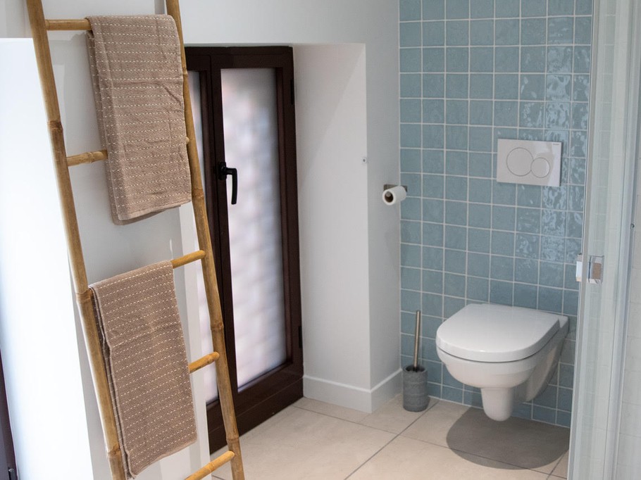 la salle d'eau du gîte Mer