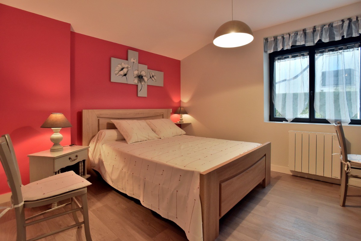 Chambre Parentale lit 140,Location Clévacances, Gites 4 personnes ,Logis 1 de Plain Pied