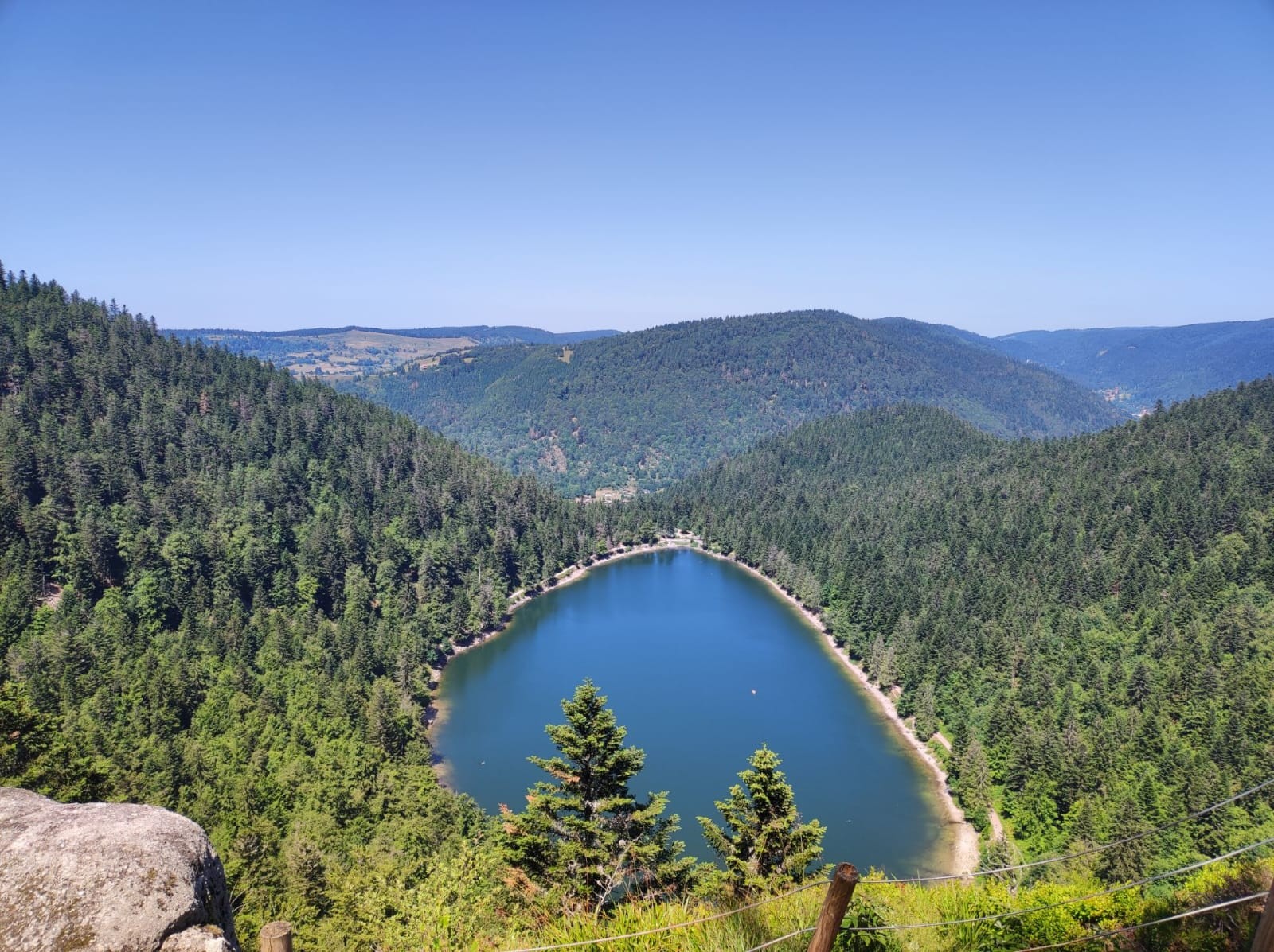 A 7km du Lac des Corbeaux à La Bresse