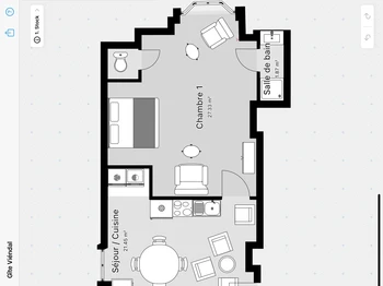 Plan de l'appartement Neuchâtel